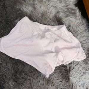 Light pink pj shorts